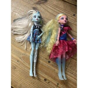 LOT of 2 Monster High 11" Dolls Frankie & Lagoon Blue 2022